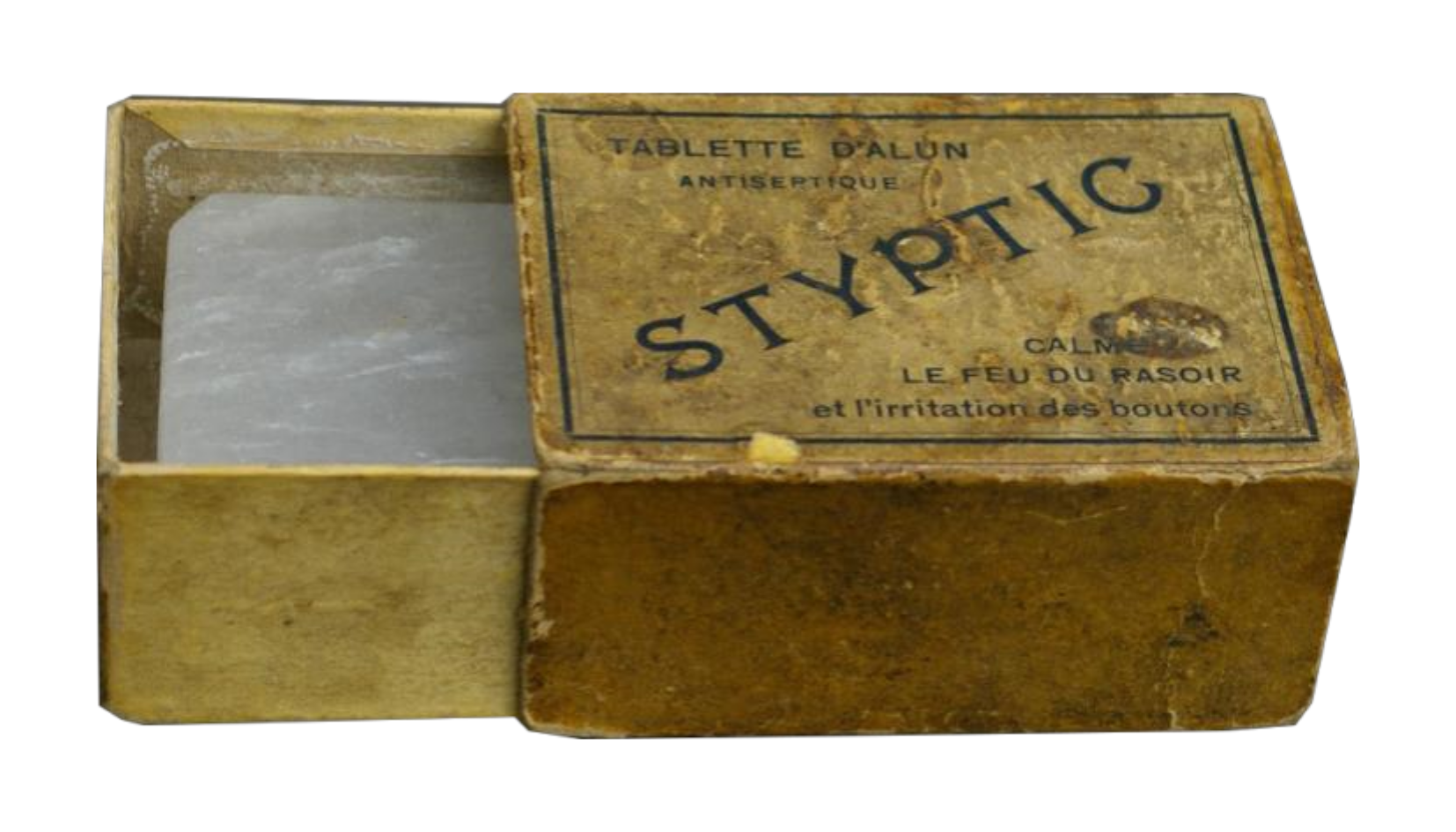 Tablette d'Alun Styptic